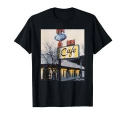 Twin Peaks Double R Diner Vintage Picture T-Shirt von SHOWTIME