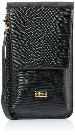 SIDONA Women's Crossbody Mini-Bag Crossover-Body-Tasche, Schwarz von SIDONA