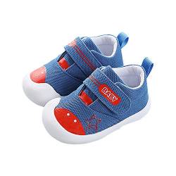 SIFAGNPING Kleinkindschuhe Herbst und Winter Männer und Frauen Babyschuhe 0-2 Jahre alt Indoor Soft Sohle Babyschuhe rutschfest(Blau 17) von SIFANGPING