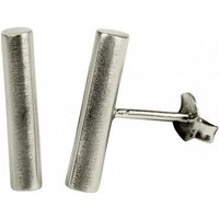 SILBERMOOS Paar Ohrstecker Stäbchenohrstecker, 925 Sterling Silber von SILBERMOOS