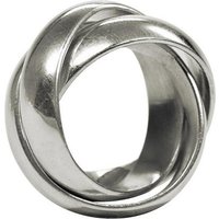 SILBERMOOS Silberring Verspielter Dreierring, 925 Sterling Silber von SILBERMOOS