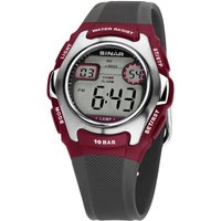 SINAR Quarzuhr XE-50-9, Armbanduhr, Kinderuhr, digital, Datum, ideal auch als Geschenk von SINAR