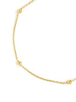 SINGULARU - Armband Dots Gold - Armband in 925 Sterlingsilber mit 18kt Vergoldung - Einheitsgröße - Kettenlänge 17,5 cm - Damenschmuck - Verschiedene Finishes von SINGULARU