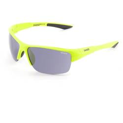 SINNER Unisex Reyes (Box) -Matte Yellow-Smoke Flash Mirror/ORN/Clear Cx Sonnenbrille, Mehrfarbig (Mehrfarbig) von SINNER