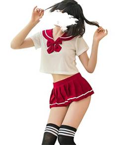 Anime Dessous Kostüme Matrosen Anzug Frauen Sexy Outfit Lovely von SINROYEE