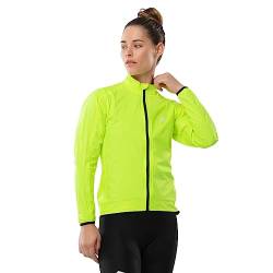 SIROKO - Fahrrad-Regenjacke für Damen J2 Turini - S - Neongelb von SIROKO