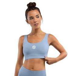 SIROKO Fartlek Fitness-BH für Damen, Himmelblau, himmelblau, X-Large von SIROKO