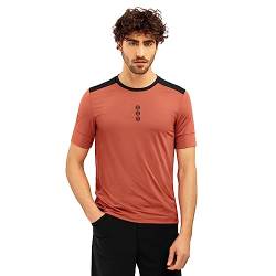 SIROKO - Gravel Technisches T-Shirt Tushar - XL - Lehm/Schwarz von SIROKO