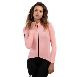 SIROKO - Langarm Thermo-Radtrikots für Damen M4 Danseuse - L - Schweinchenrosa von SIROKO