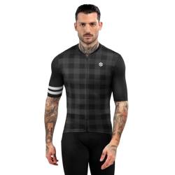 SIROKO - Radtrikot M3 Dark Hill - L - Schwarz/Grau von SIROKO