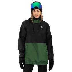 SIROKO - Skijacke für Damen W1-W Evergreen - L - Schwarz/Grün von SIROKO