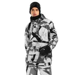 SIROKO - Snowboardjacke mit Kängurutasche W3 Rush - S - Mehrfarbig von SIROKO