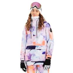 SIROKO - Snowboardjacke mit Kängurutasche für Damen W3-W Halo - S - Mehrfarbig von SIROKO