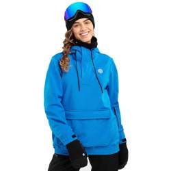 SIROKO - Snowboardjacke mit Kängurutasche für Damen W3-W Ollie - M - Blau von SIROKO