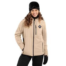 SIROKO - Softshell Jacke für Schnee für Damen W2-W Cerro - M - Beige von SIROKO