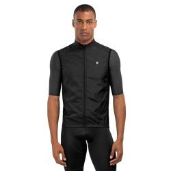 SIROKO V1 Blaast Windjacke für Radsport, Schwarz, schwarz, M von SIROKO