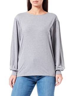 SIRUP COPENHAGEN Women's Grey Stylish Blouse Pullover Sweater, Large von SIRUP COPENHAGEN