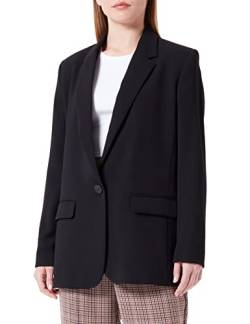 Sisley Damen 26QSLW00M Jacket, Black 100, 32 von SISLEY