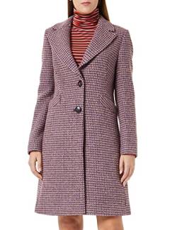 Sisley Damen 2EJFLN01T Wool Blend Coat, Violet 912, 36 von SISLEY