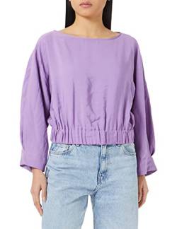 Sisley Damen 57QVLQ02M Blouse, Violet 1V0, m von SISLEY