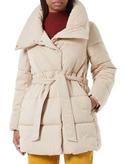Sisley Damen Jacket 26H9LN01S Down Coat, Beige 1K3, 42 von SISLEY