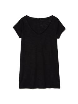 Sisley Damen T-shirt 3tnhl4007 T Shirt, Black 100, XL EU von SISLEY