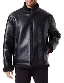 Sisley Herren 277BSN019 Jacket, Black 100, 36 von SISLEY