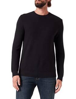 Sisley Herren L/S 1041S100O Sweater, Black 911, S von SISLEY