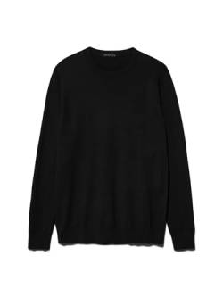 Sisley Men's L/S 10F2S1C78 Sweater, Black 100, M von SISLEY