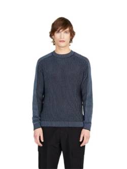 Sisley Men's L/S 118ZS101E Sweater, Black 902, M von SISLEY