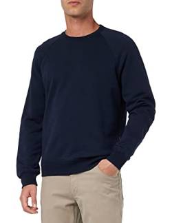 Sisley Men's Sweater L/S 3WCRS1023 Sweatshirt, Blue 06U, L von SISLEY