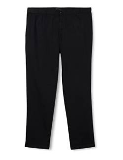 Sisley Men's Trousers 4AIHSF021 Pants, Black 100, 46 von SISLEY
