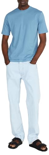 Sisley Mens 3P7XS102H T-Shirt, Air Force Blue 2G5, XL von SISLEY