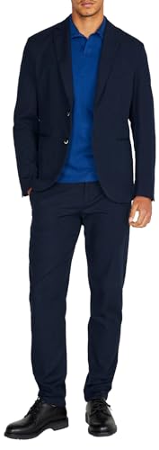 Sisley Mens Trousers 418XSF02G Pants, Dark Blue 06U, 48 von SISLEY