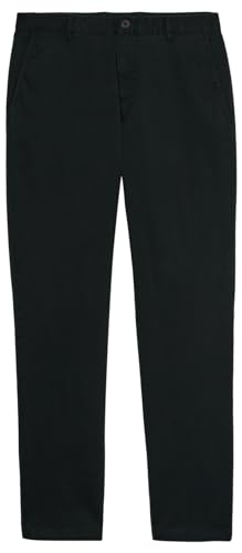 Sisley Mens Trousers 4AIHSF021 Pants, Black 100, 94 von SISLEY