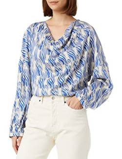 Sisley Women's 5UUFLQ03Q Blouse, Multicolor 63A, S von SISLEY