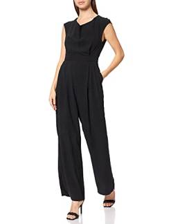 Sisley Women's Overall 4WVM581A7 Suit Pants, Nero 100, 36 von SISLEY