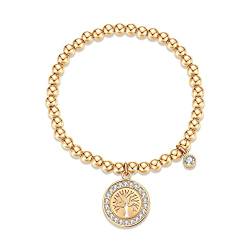 SIUMAL Armband Damen-Silber Gold Baum des Lebens Armbänder Damen Schmuck von SIUMAL