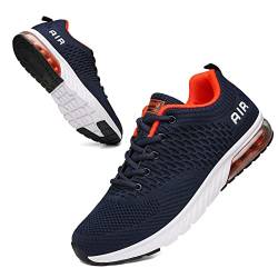 SIVIGR Laufschuhe Herren Damen Turnschuhe Straßenlaufschuhe Walkingschuhe Sneaker Fitness Schuhe Air Sportschuhe FA2 Blau.r Größe: 39 EU von SIVIGR