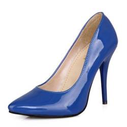 SJJH Damen Elegant Pumps mit Hehem Stiletto Absatz Schuhe für Datierung von SJJH