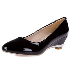 SJJH Damen Fashion Pumps mit Keilabsatz Schuhe von SJJH