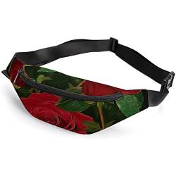 Vintage Pretty Roses Fanny Pack, sac de Taille de Sport Pour Enfants adultes Pour Hommes Femmes von SJOAOAA