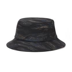 Fischerhut Herren Damen Bucket Hat Camouflage Sonnenhut Anti-UV Sommerhut Faltbar Eimer Hut Outdoor Anglermütze Doppelseitiger Kappe Strand Freizeithut Breite Krempe Cap für Wandern Bergsteigen von SJTJSPX