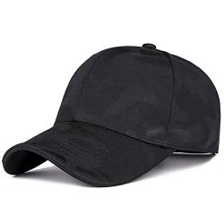 SJTJSPX Baseball Kappe Herren Damen Snapback Cap Camouflage Basecap UV Schutz Sonnenhut Outdoor Sport Baseballcap Einstellbar Mütze Golf Tennis Hut Freizeit Mode Trucker Cap Sommer Unisex Schirmmütze von SJTJSPX