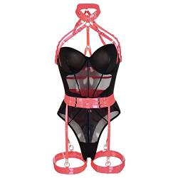 SKFLABOOF Sexy Dessous Damen Für Sex Damen Unterwäsche Set BH Und Slip Dessous Damen Sexy Reizwäsche Kostüm Sexy Sexy Outfit Catsuit Ouvert Transparent Unterwäsche Erotische Dessous Frau von SKFLABOOF