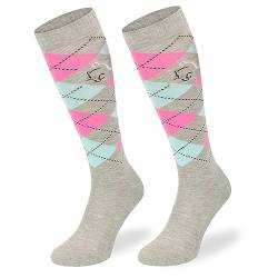 SKIETY Baumwollsocken – Reitsachen – Kniestrümpfe Herren & Damen & Kinder – Damen-kniestrümpfe – Reitsocken Damen & Kinder – Reitsachen Mädchen von SKIETY