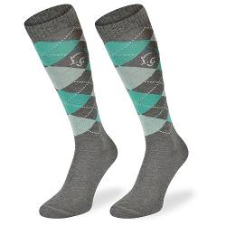 SKIETY Baumwollsocken – Reitsachen – Kniestrümpfe Herren & Damen & Kinder – Damen-kniestrümpfe – Reitsocken Damen & Kinder – Reitsachen Mädchen von SKIETY