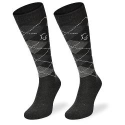 SKIETY Baumwollsocken – Reitsachen – Kniestrümpfe Herren & Damen & Kinder – Damen-kniestrümpfe – Reitsocken Damen & Kinder – Reitsachen Mädchen von SKIETY