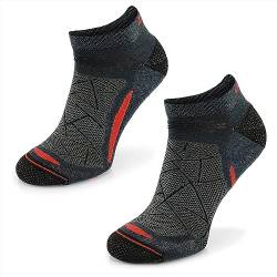 SKIETY Comodo Wandersocken Merino – Merino Socken Damen – Merino Wandersocken – Socken Merinowolle Herren – Wandersocken Sommer – Wandersocken Damen & Herren Merino von SKIETY