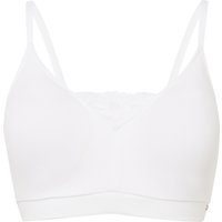 SKINY® Cottonlace Essential Soft-BH, herausnehmbare Pads, Spitze, für Damen, weiß, 36 von SKINY